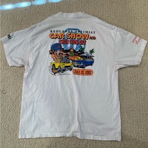 2002 car show & Chili-cook off t-shirt size XL